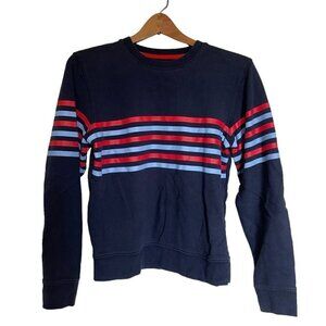 Tory Sport by Tory Burch Striped Sweatshirt Size Small